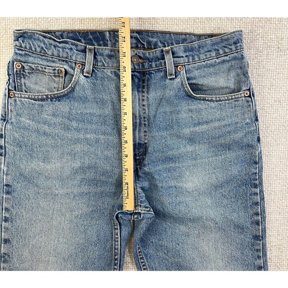 Vintage Levi's 512 Jeans Men's 36x30 (Actual 34x29) Slim Tapered Blue Denim USA - Picture 10 of 14